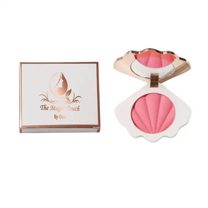 Natural Powder Blush Shell Palette.