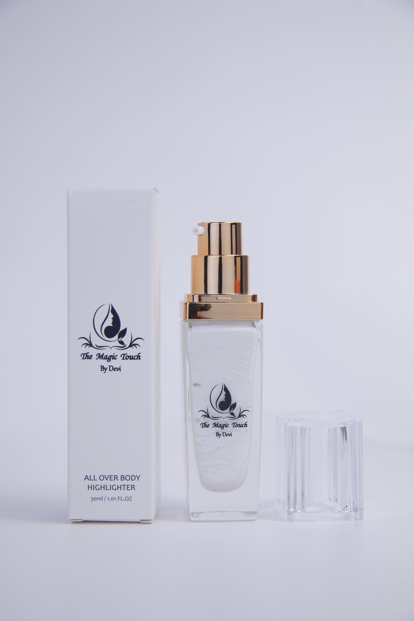 All over body and Face Highlight Glow
Liquid Body Highlighter.