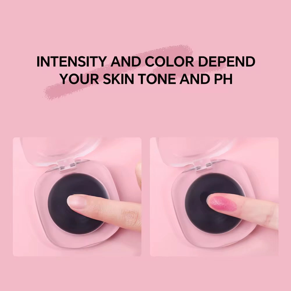 MAGIC COLOR CHANGING CREAM FOR LIPS AND CHEEKS INTENSITY AND COLOR DEPEND
YOUR SKIN TONE AND PH.
