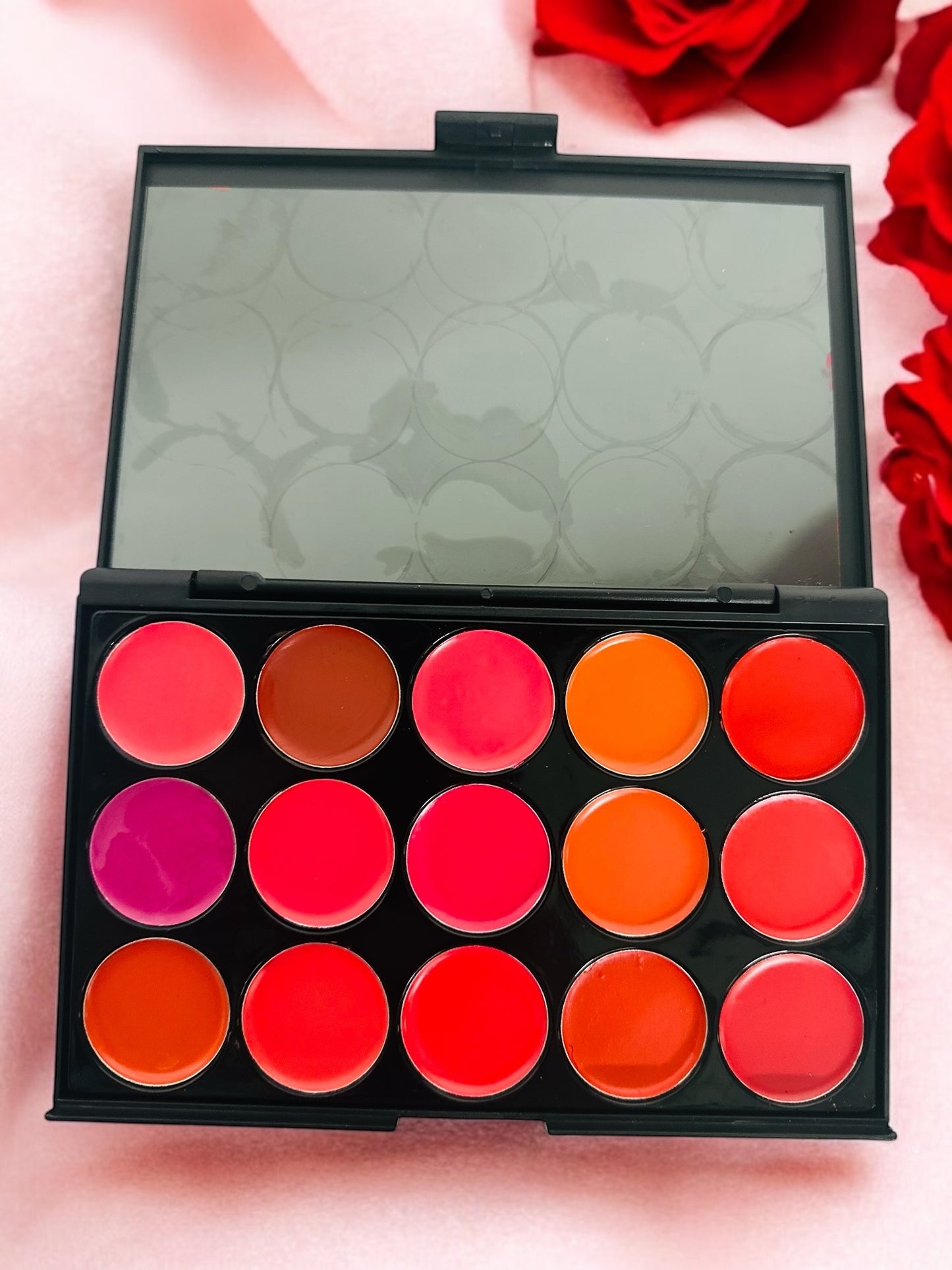 15 Colors Matte Cream Lipstick Palette Waterproof Long-lasting Lipstick.