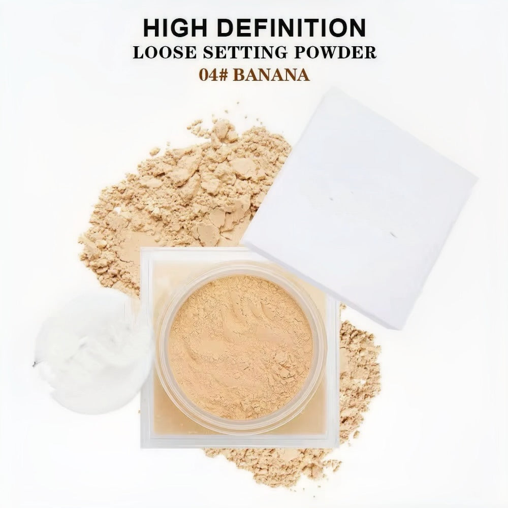 LONG-LASTING • WATER-RESISTANT • OIL-CONTROL • NON-STICKING
BRIGHTENING NIGHT SETTING POWDER.