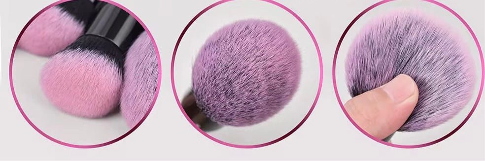 11 pieces eye luxury Makeup Brush .