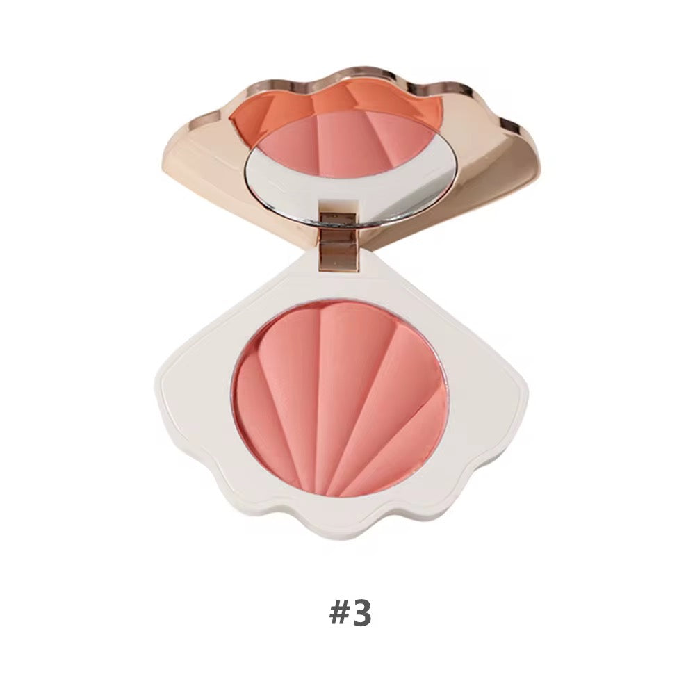 Natural Powder Blush Shell Palette.