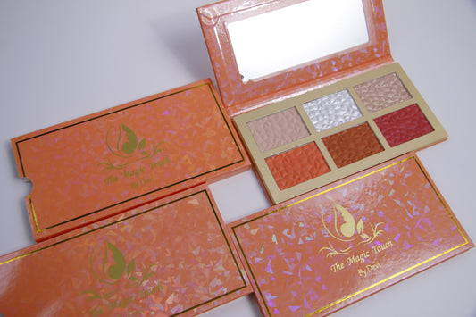 Luxury Face Palette – Highlighter, Contour & Bronzer, Smooth Blendable Shades.
