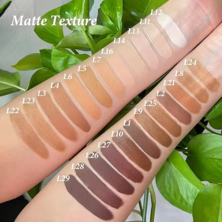 PURE MATTE LIQUID COVERAGE FOUNDATION — SPF 15 — UP TO 24HR WEAR.