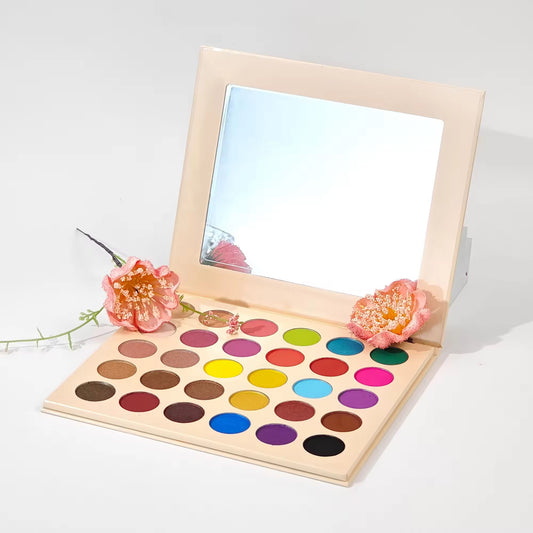 Glitter Eyeshadow 30
Color Shimmer Eyeshadow Palette Book.