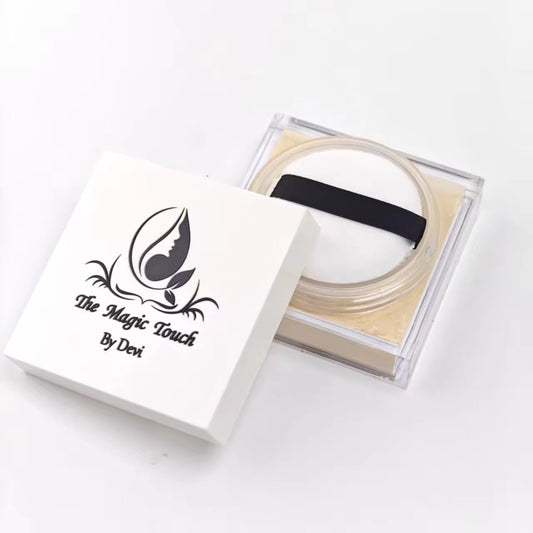 LONG-LASTING • WATER-RESISTANT • OIL-CONTROL • NON-STICKING
BRIGHTENING NIGHT SETTING POWDER.